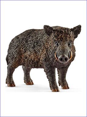 Schleich Wild Boar Wild Animal Figurine  Age 3+ New w/Tag Add-On Item
